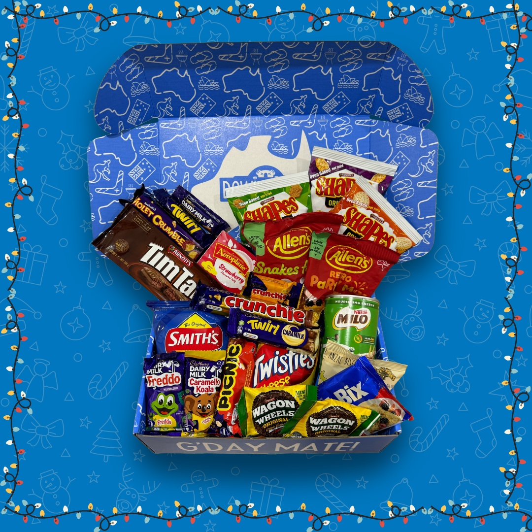 Christmas Gift Box: Extra Large Aussie Care Package – Down Under Box